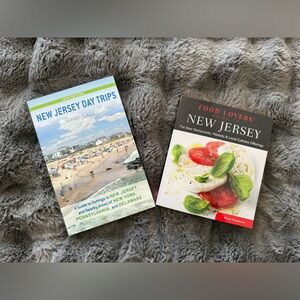 Bundle of 2 books for New Jersey road trips and restaurants